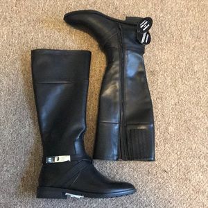 Genuine leather riding boots (Alfani brand)